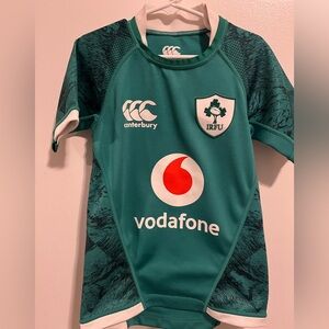 Irish Kids Irish Green Rugby Shirt